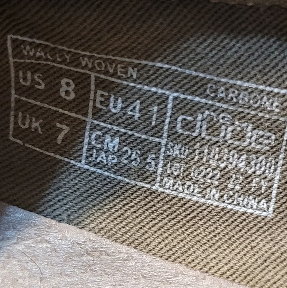 Hey Dudes Wally Woven Grey Casual Slip On Shoes - Men's Size 8